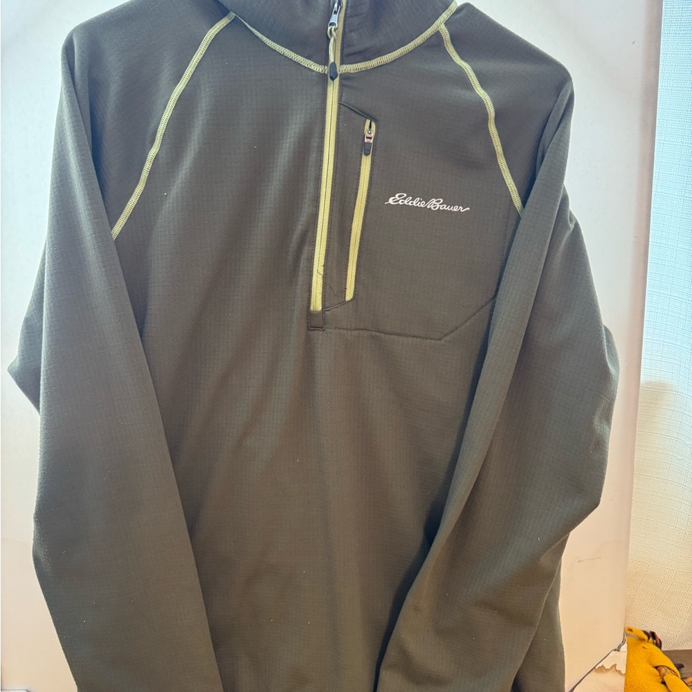 Eddie Bauer Men's Forest Green Performance Jacket